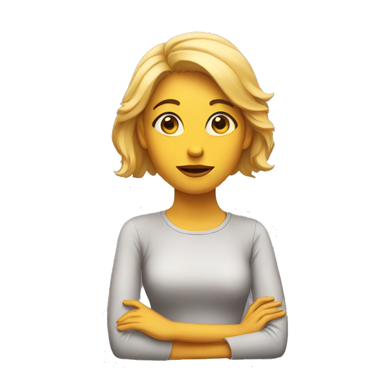 thinking woman  emoji