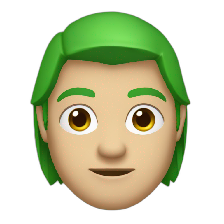 Green arrow emoji