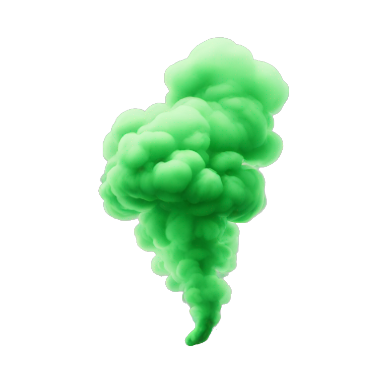 green smoke emoji