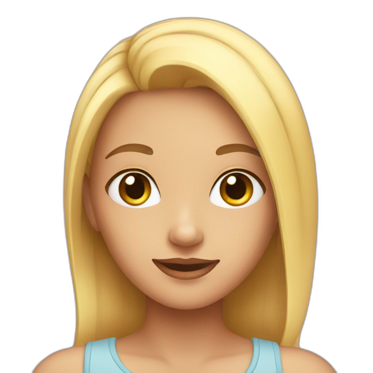 Pretty girl emoji