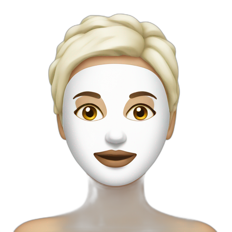 Face masks skincare emoji