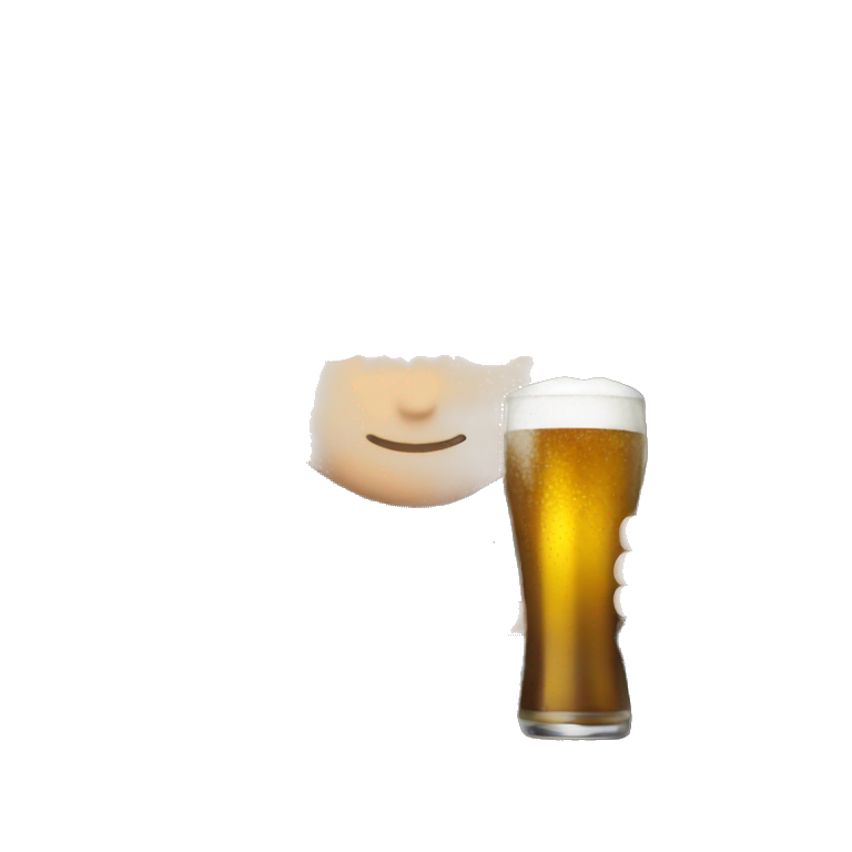 Sephiroth drink beer emoji