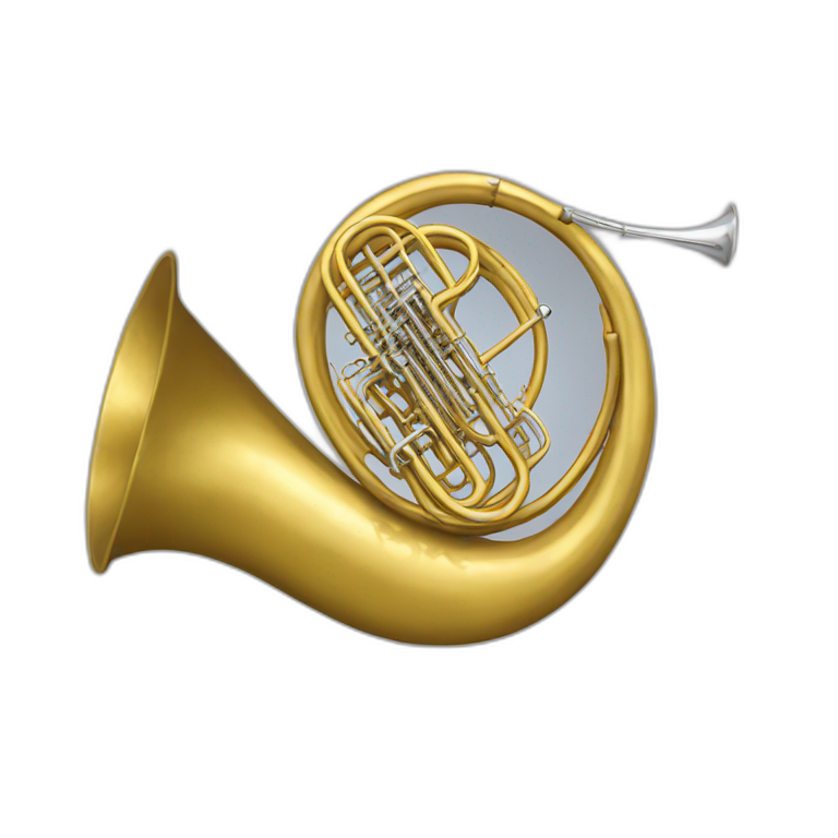 Sousaphone front view emoji