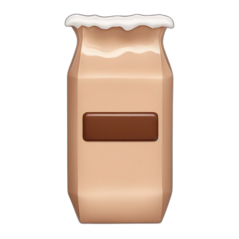 chocolate milk bar emoji