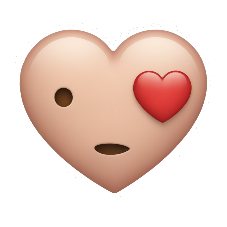 Holding heart emoji