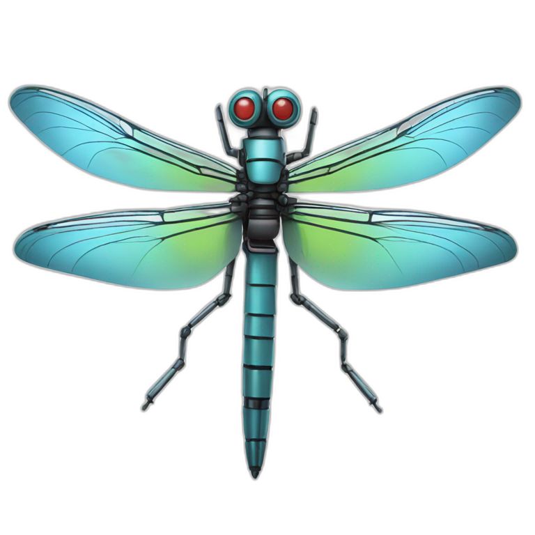 robotic dragonfly emoji