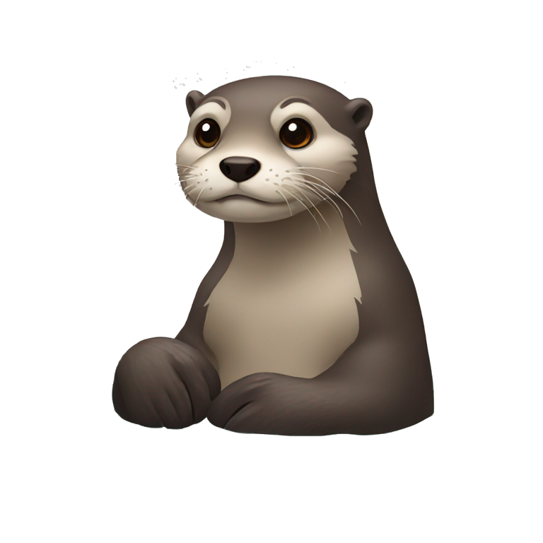 Chilling Otter emoji