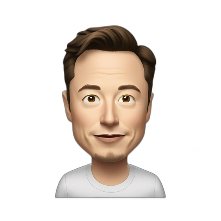 Elon musk when smoke weed emoji