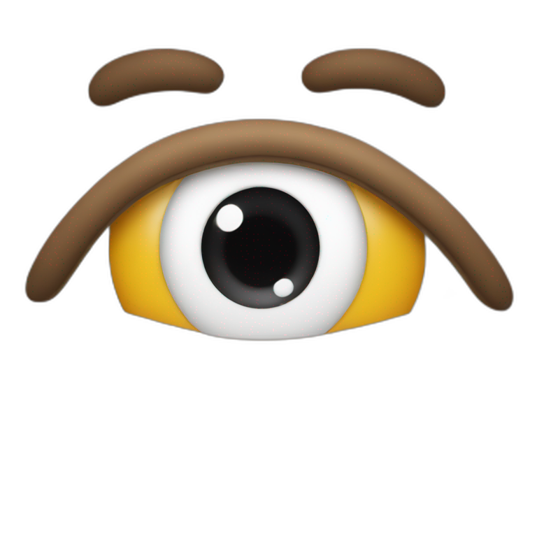 Goofy Eyes emoji
