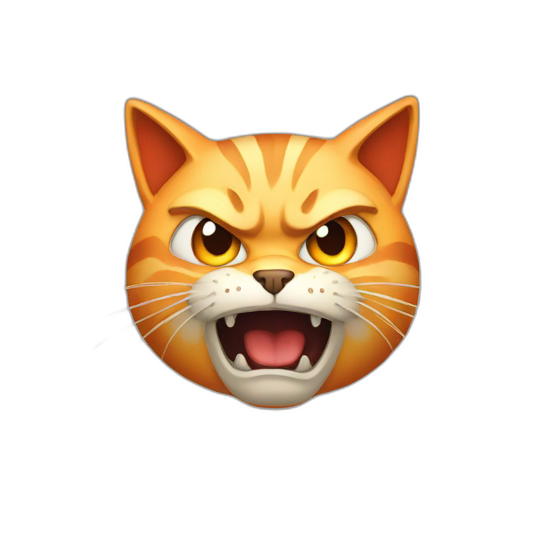 cat-fire-angry emoji