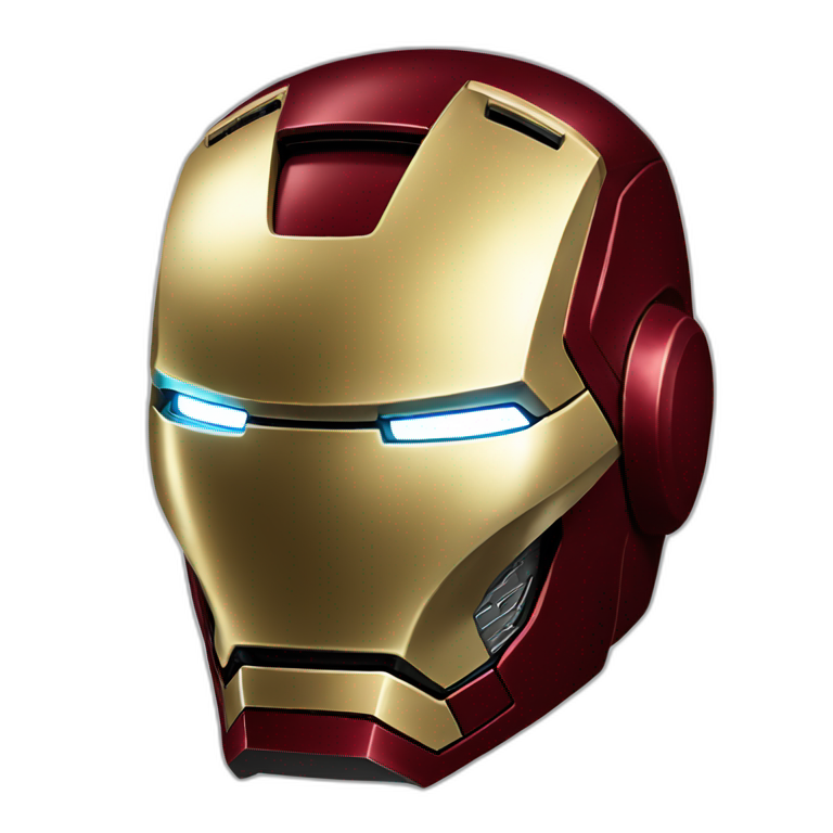 iron man's helmet emoji