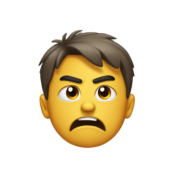 Angry crying emoji emoji