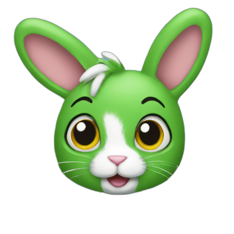 Green Day rabbit emoji