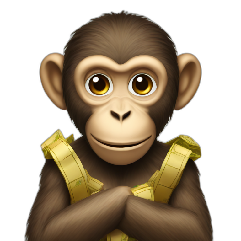 monkey-investing-money emoji