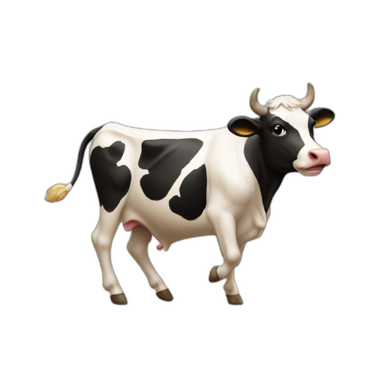 Vache qui danse emoji