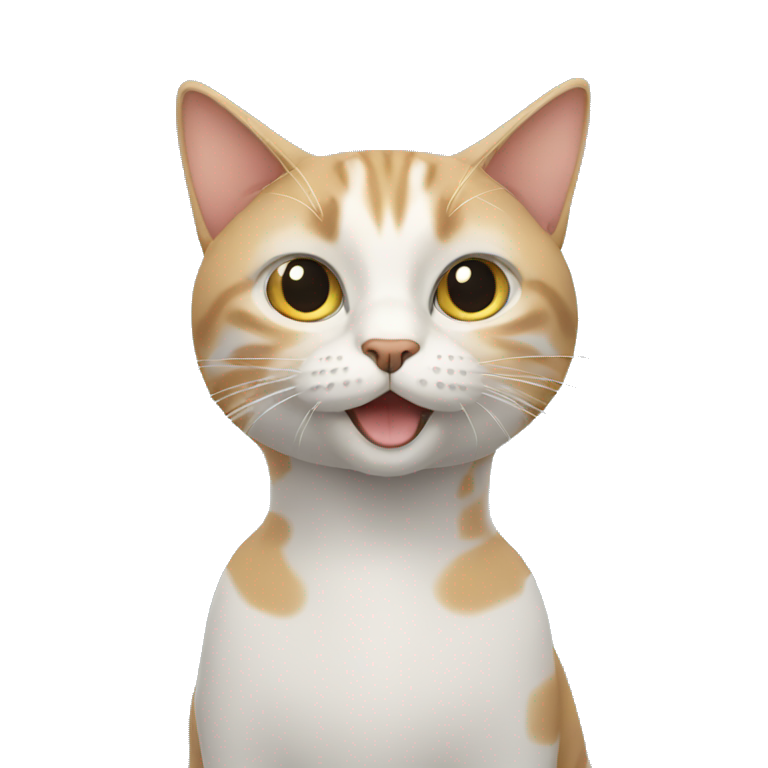 Cat that looks like technology  emoji