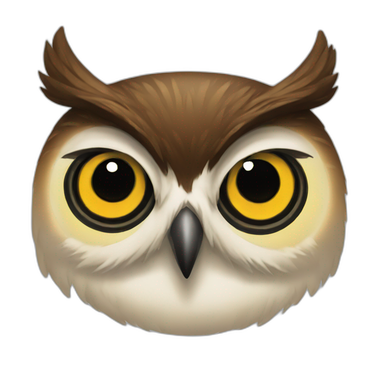 night owl emoji