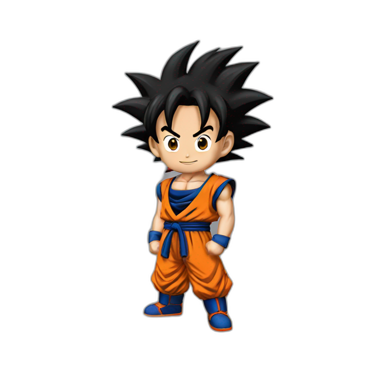 Goku young emoji