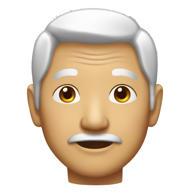 asian old man  emoji