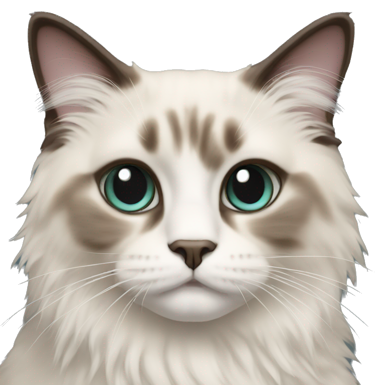 Ragdoll cat emoji