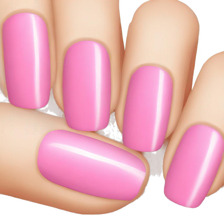 pink nails emoji