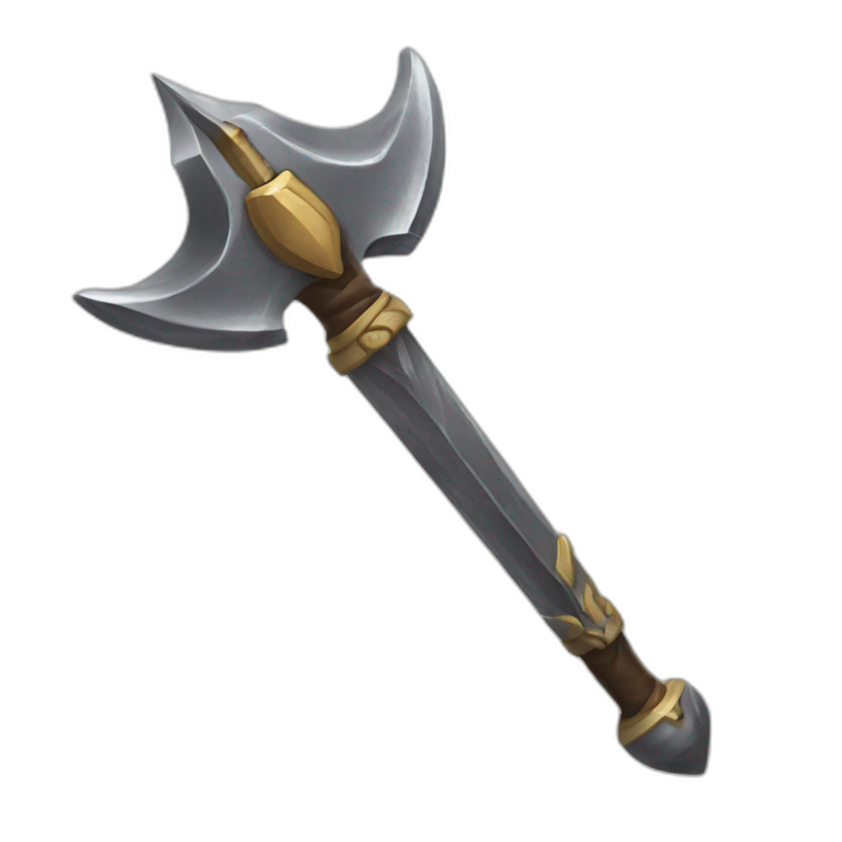 sharp mace weapon emoji