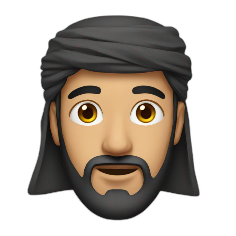 Arab man emoji