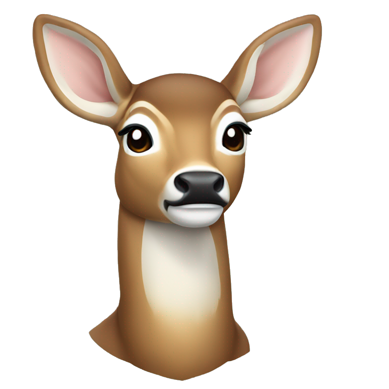 white-tailed deer emoji