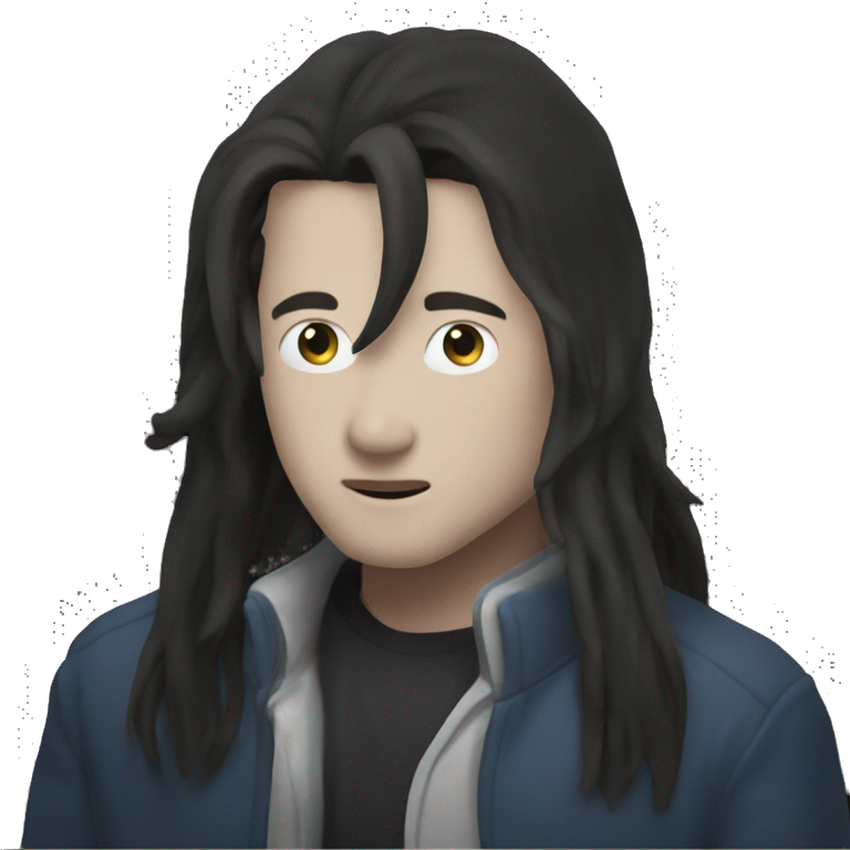 "dark-haired boy in focus" emoji