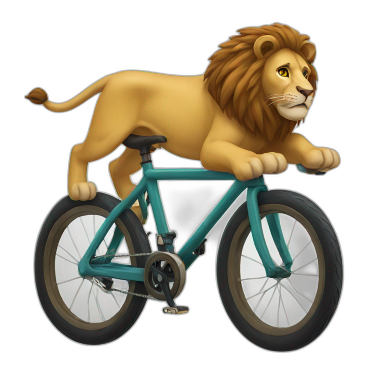 Lion cycle emoji