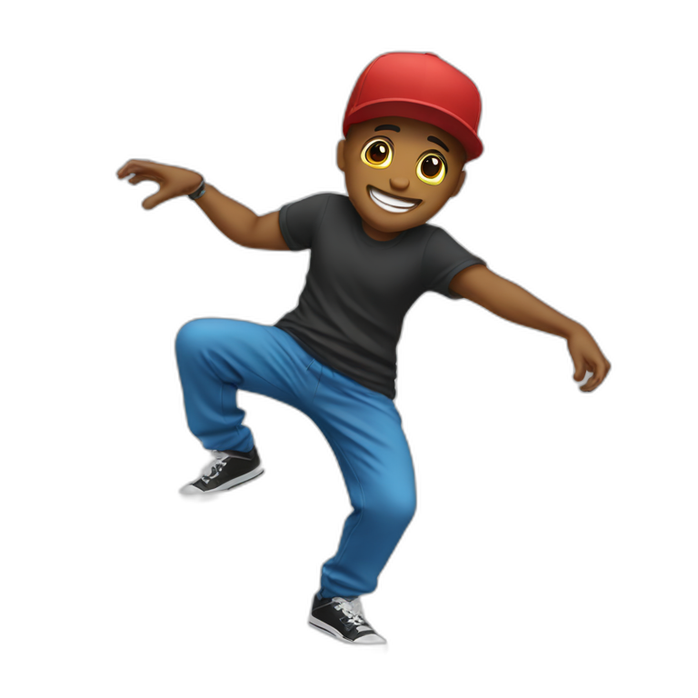dancing a breakdance emoji