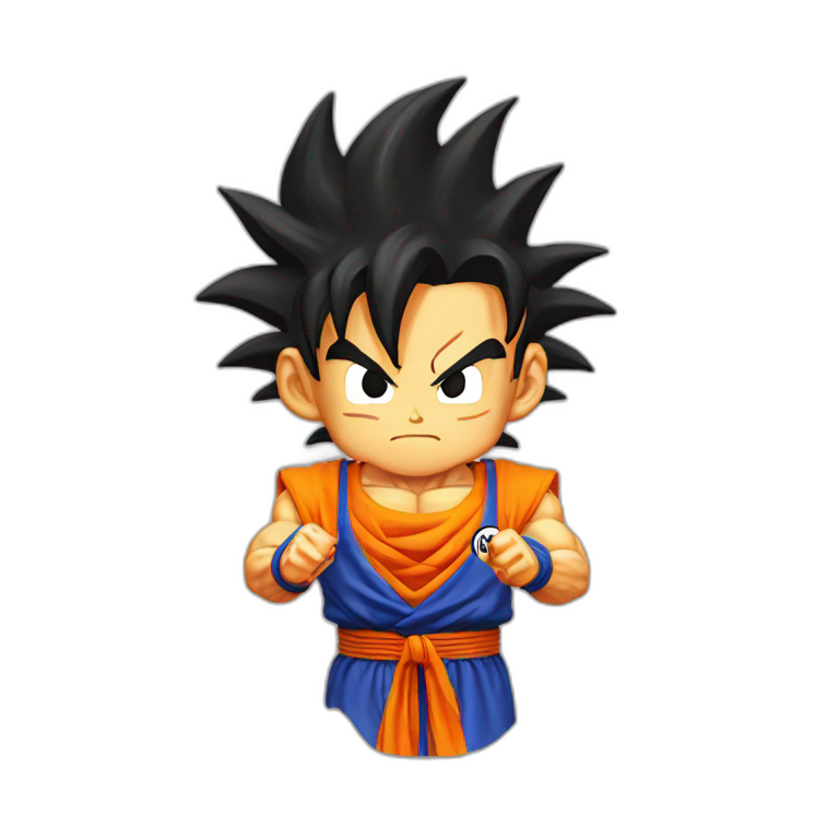 Dragon ball z Goku emoji