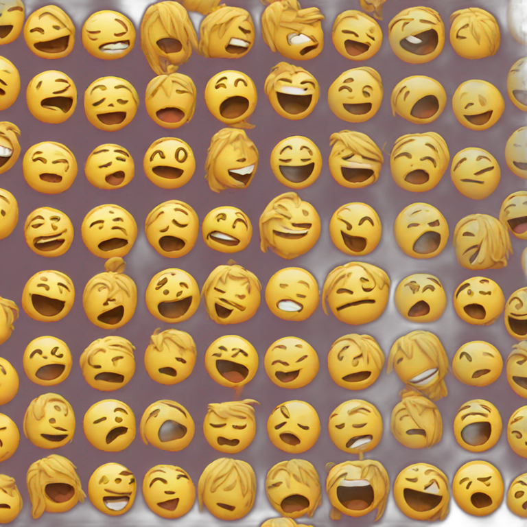 emoji sobbing and laughing emoji