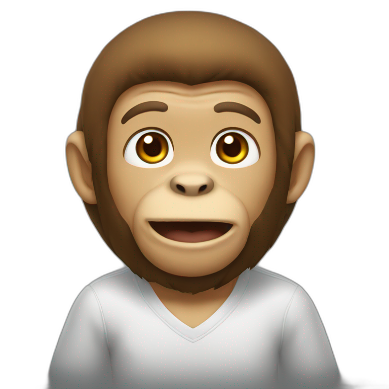 Monkey in Monkey in Monkey emoji
