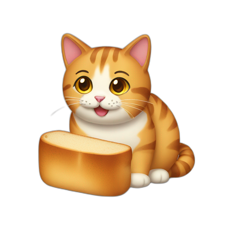 Bread cat emoji