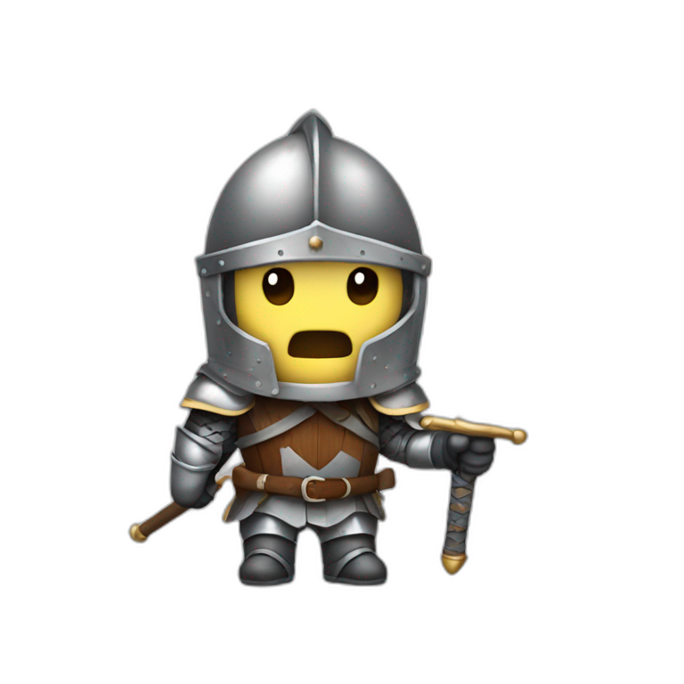 knight lick sword emoji