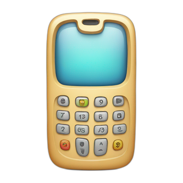 Cell-phone-iphone emoji