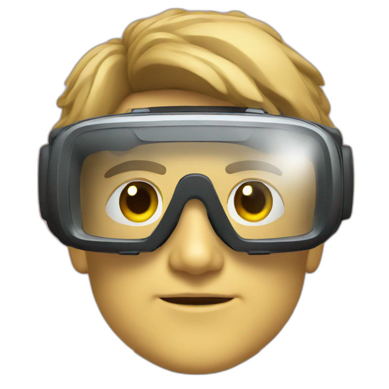 VR glassses emoji