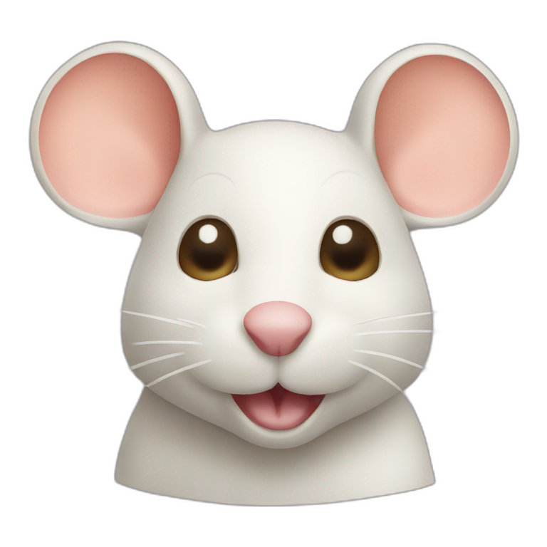 Mouse cheese emoji
