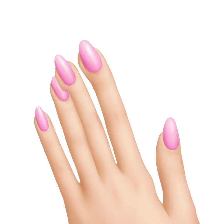 pink nails  emoji