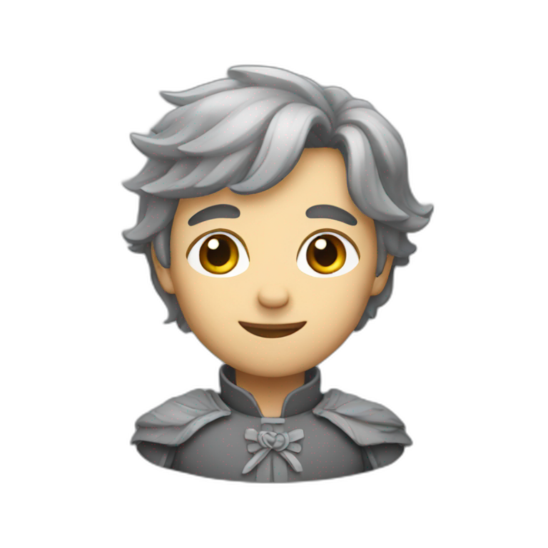 Grey from Fairy Tale emoji