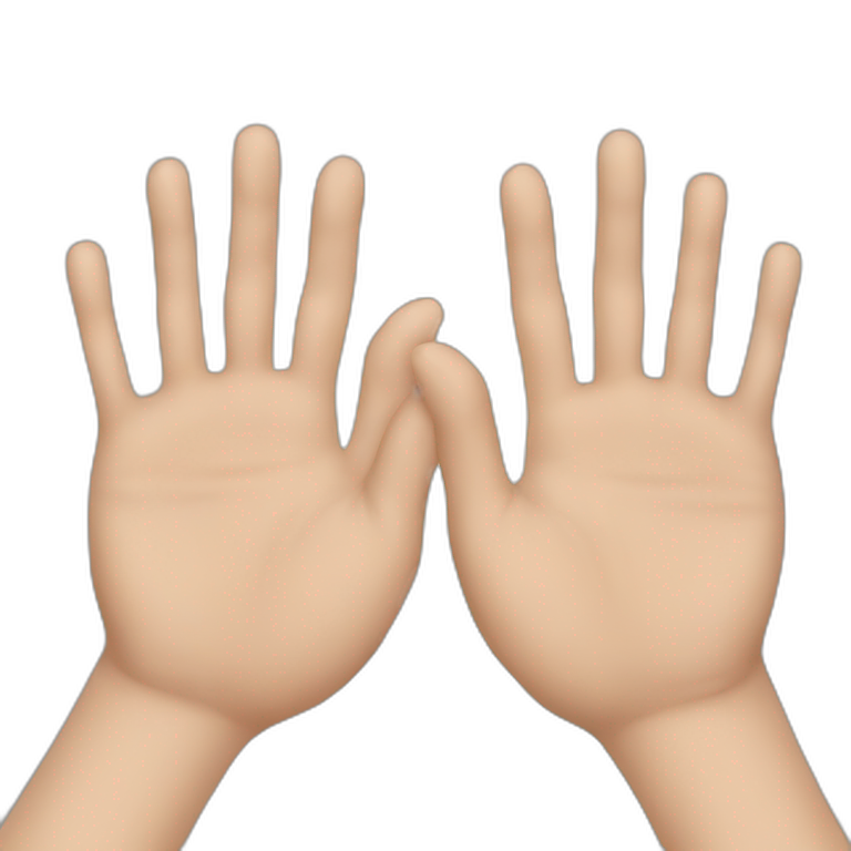 HANDS emoji