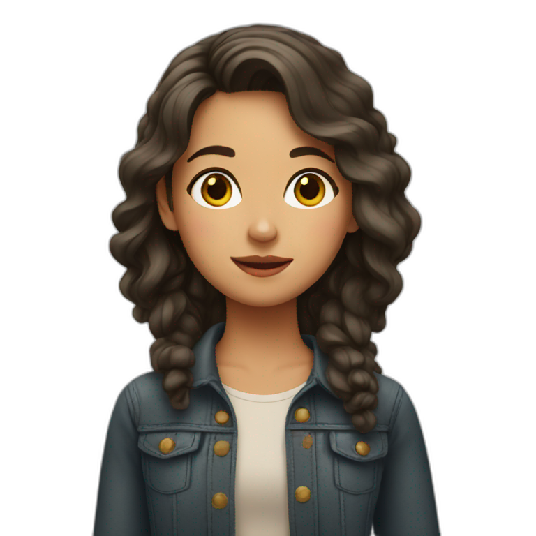 girl from spain emoji