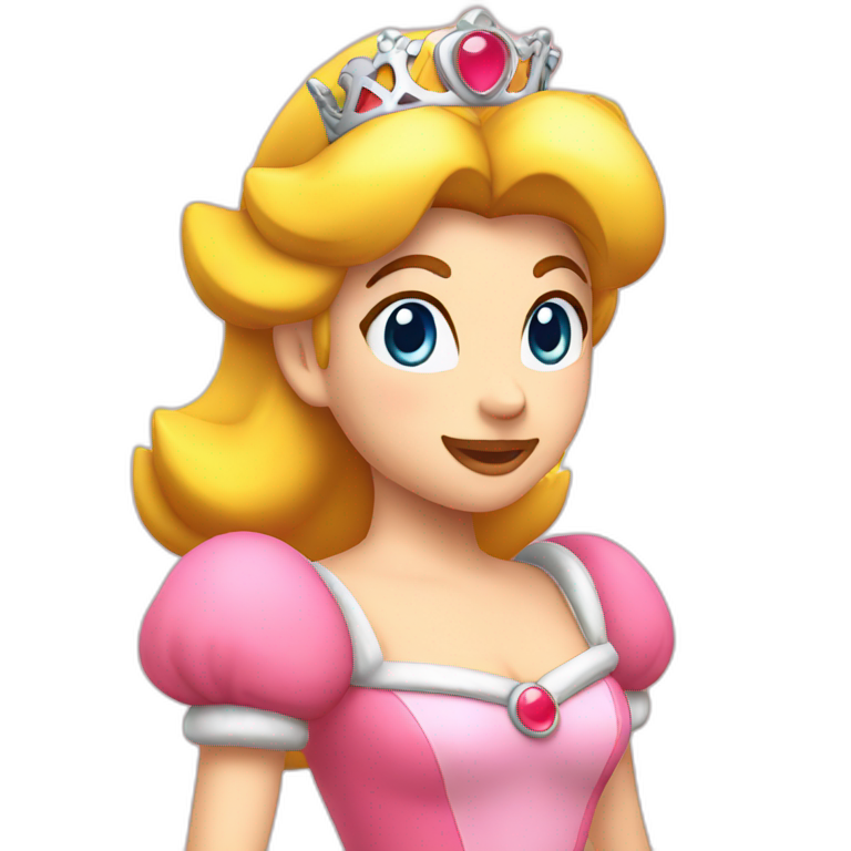 princess peach emoji