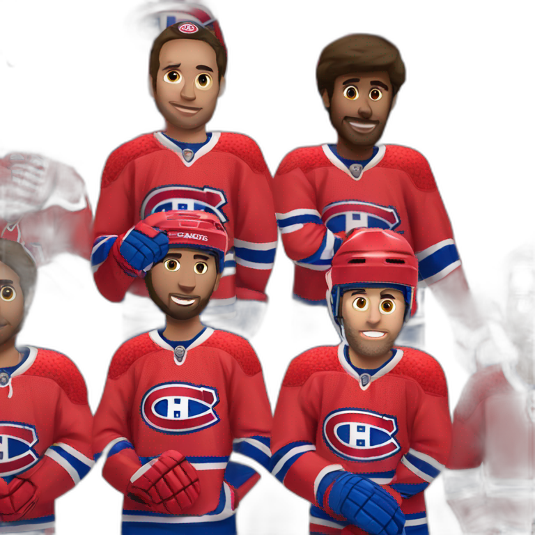 montreal canadiens hockey team emoji