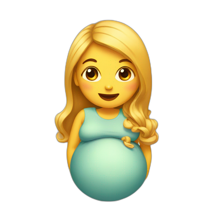 pregnant emoji