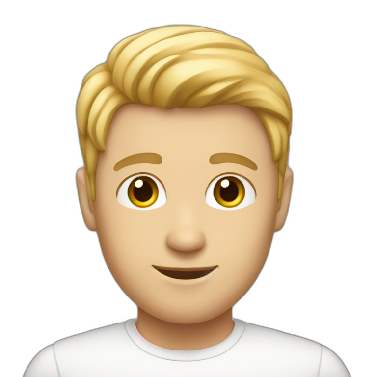 homosexual-white-male emoji