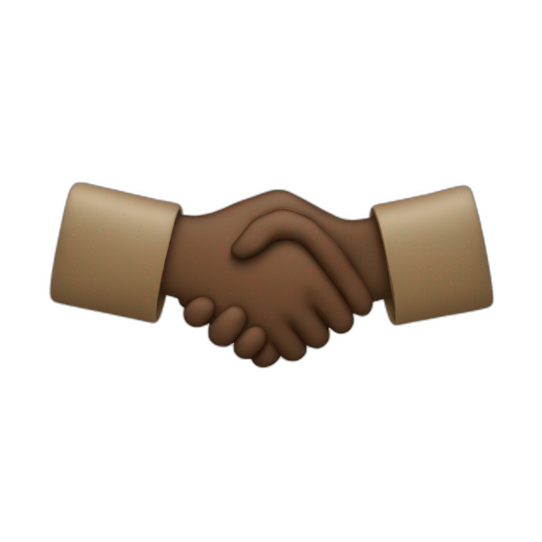 two people shake hands emoji