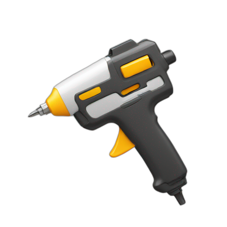 Glue gun emoji