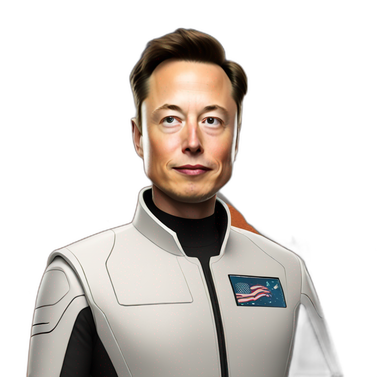 Elon musk on mars emoji